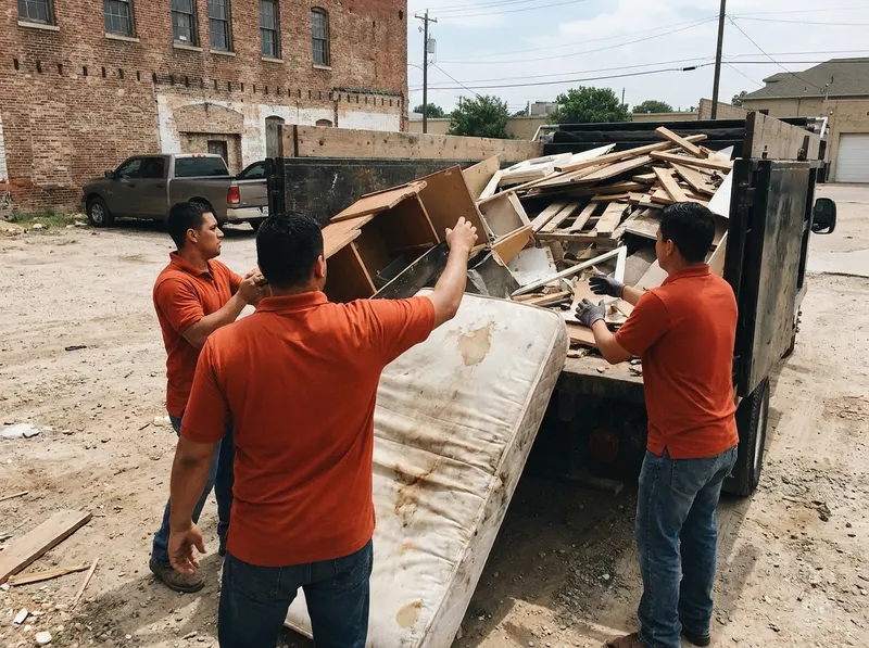 Construction Debris Removal in Dallas, TX